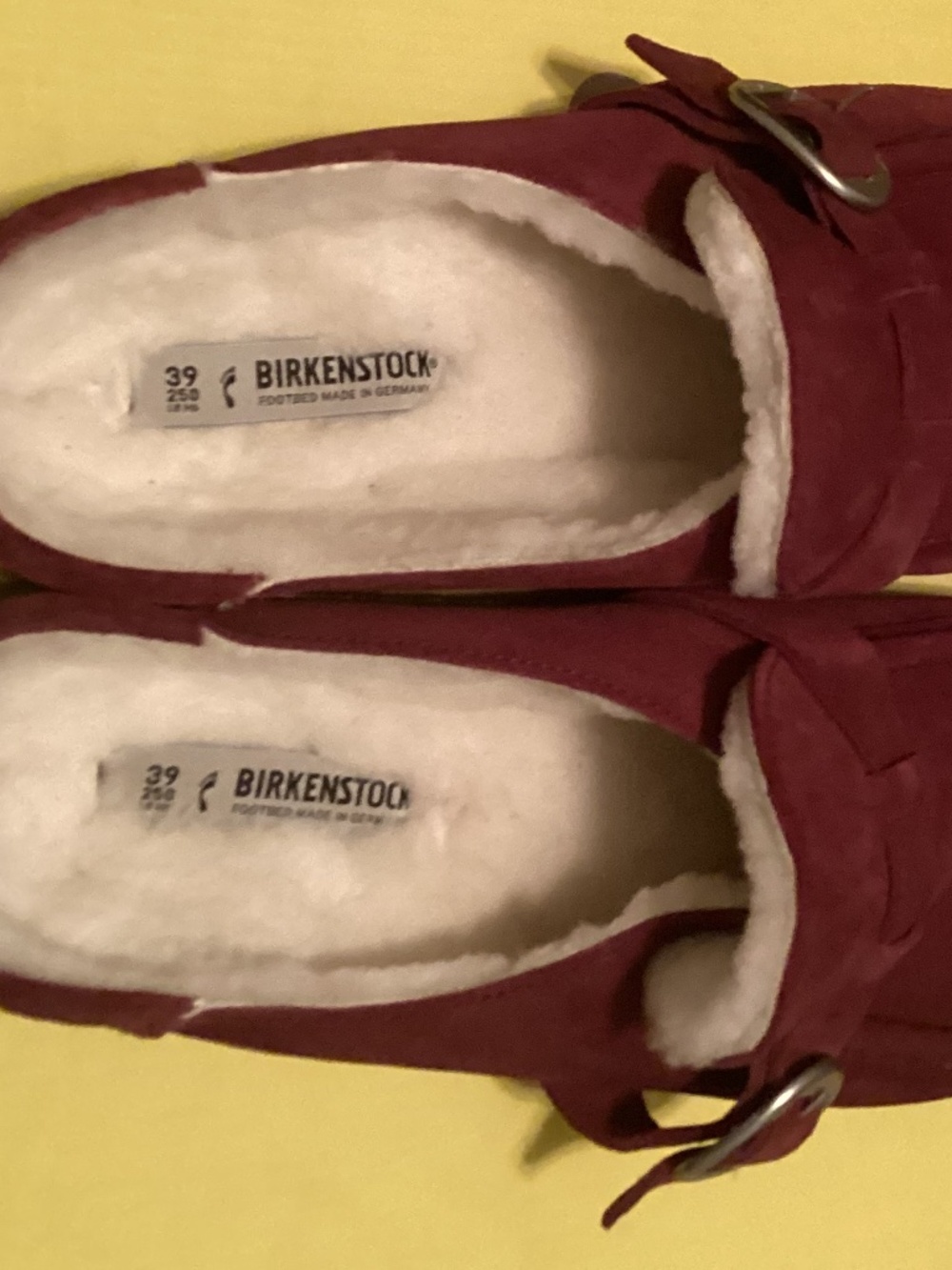 Birkenstock Shearling Clog-Buckley - Picture 2 of 6